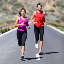 Running couple